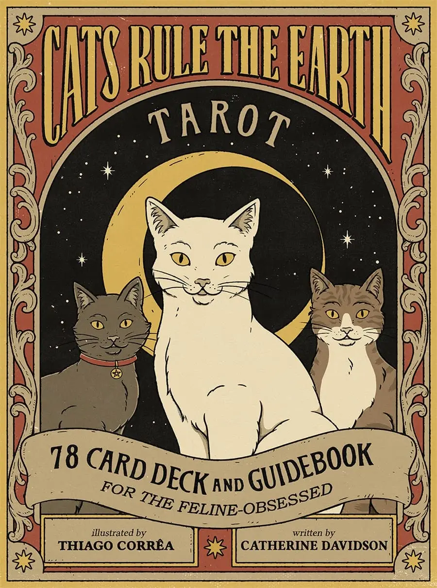 Cats Rule the Earth Tarot: 78 Card Deck and Guidebook for the Feline-Obsessed