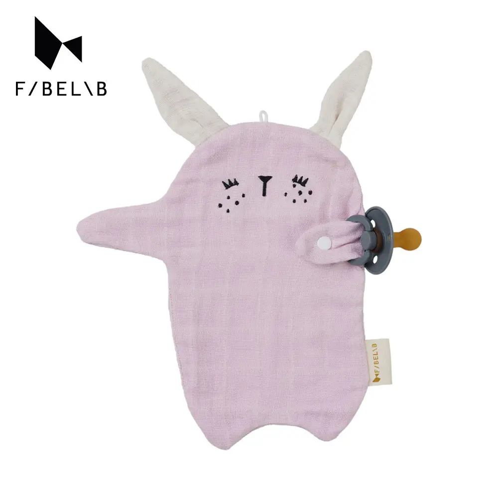 Fabelab奶嘴安撫巾/ 漫紫兔