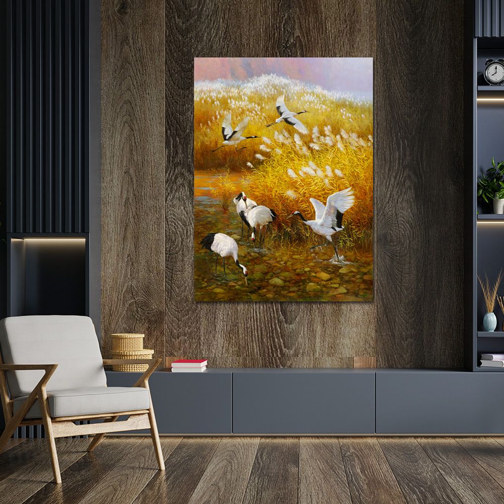 御畫房 秋意濃 國家一級畫師手繪油畫60×90cm(VF-103)