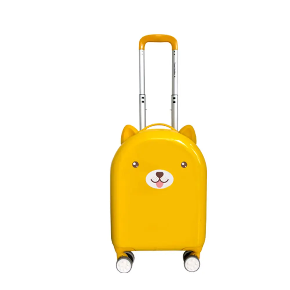 Travel Buddies – 兒童動物行李箱(活潑小狗-黃)