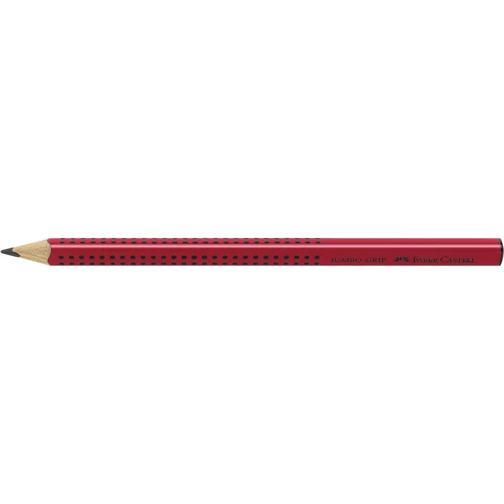 FABER-CASTELL JUMBO握得住鉛筆/ B/ 紅