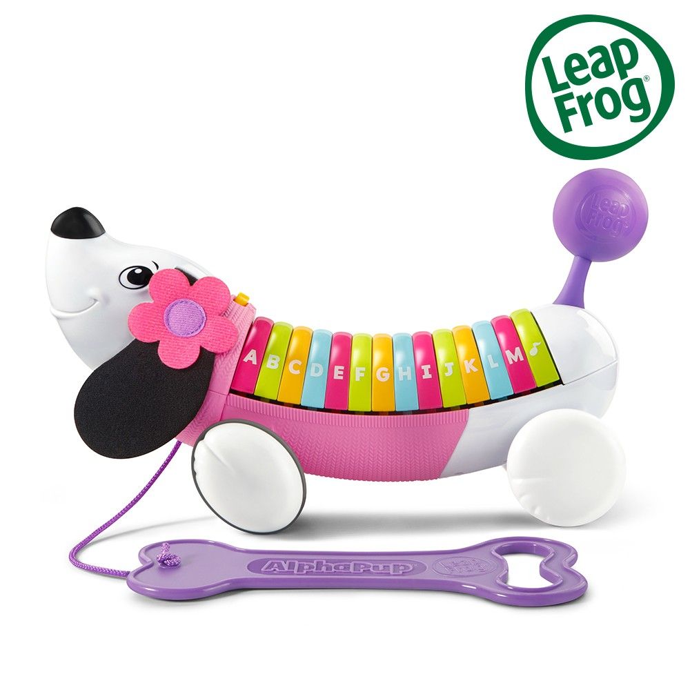 【LeapFrog】彩虹字母小狗-粉紫色
