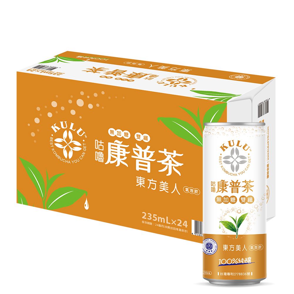 咕嚕康普茶/ 東方美人/ 無加糖/ 24入