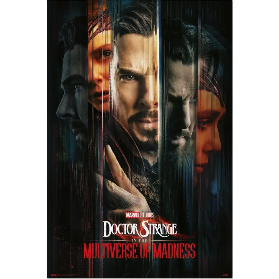 Pyramid International【漫威】奇異博士2:失控多重宇宙 海報(多人拼貼) /MARVEL/DOCTOR STRANGE