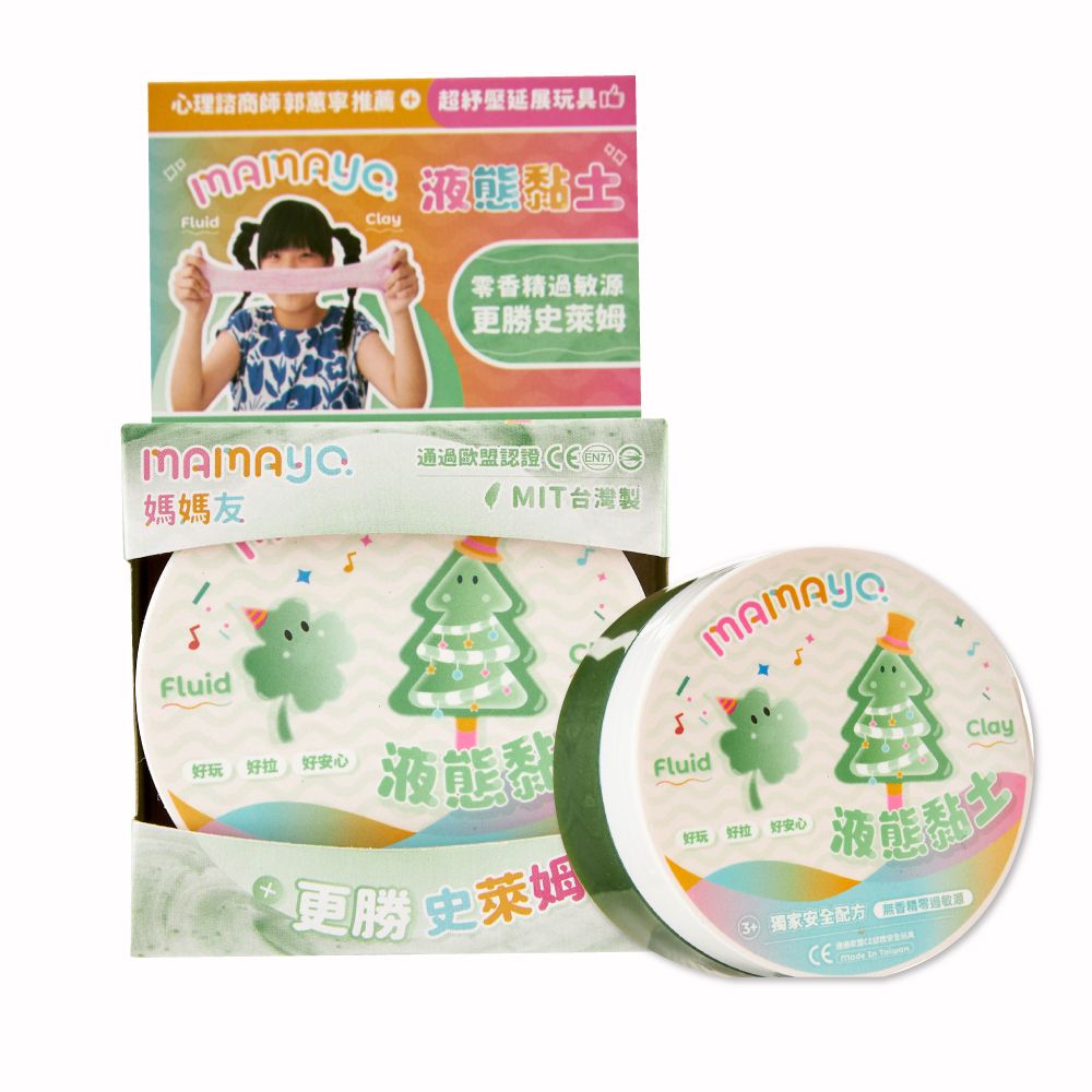媽媽友mamayo液態黏土/ 森林綠