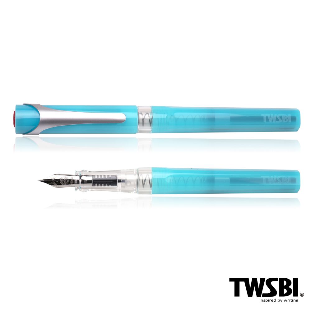TWSBI Swipe卡式上墨鋼筆/ 冰藍/ EF