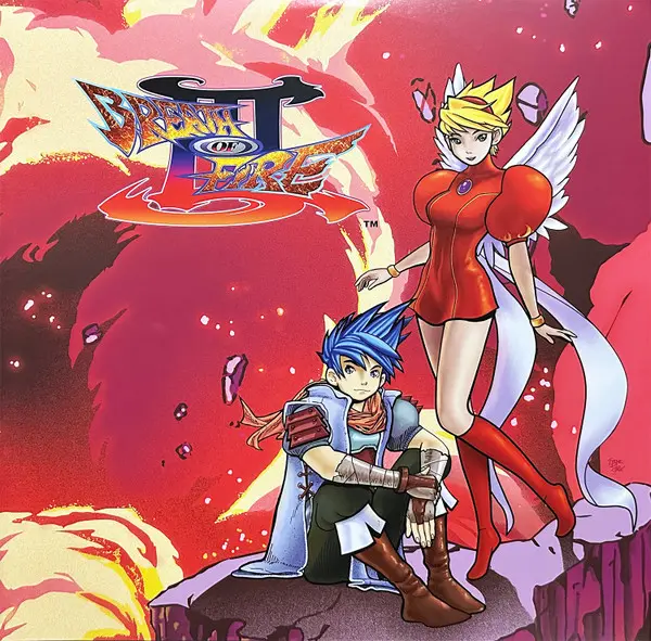 Breath of Fire III (2LP/Orange Translucent with Black & Red Smoke Vinyl)
