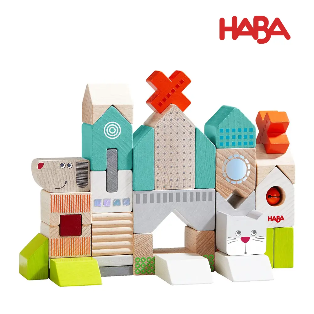 HABA貓狗叮噹積木/ 31pcs