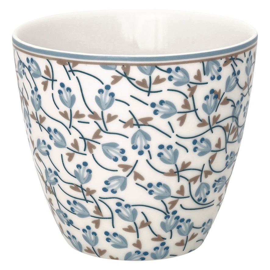 GREENGATE Addison white拿鐵杯