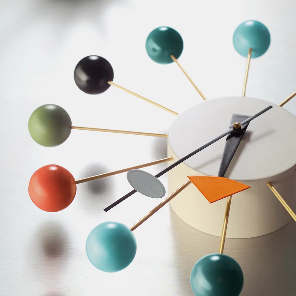 藝術融入日常✦北歐櫥窗/Vitra Ball Clock 球星掛鐘