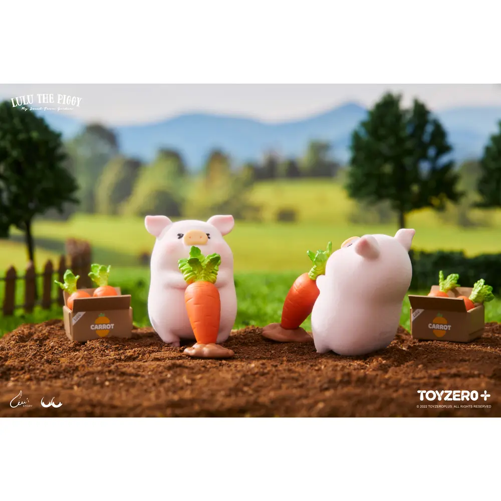 TOYZEROPLUS 罐頭豬LuLu農場系列公仔盒玩