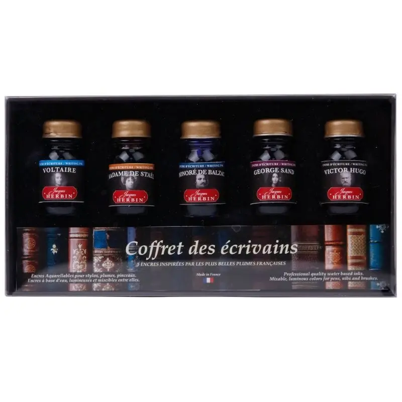 法國 Jacques Herbin 法國詩人墨水組/ 10ml/ 5入