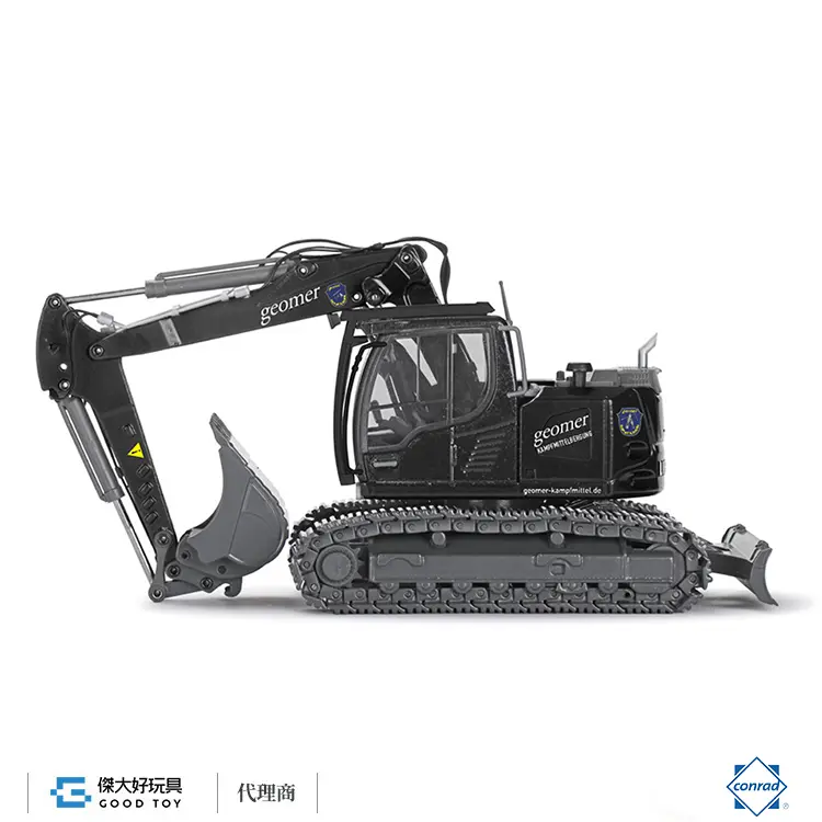 合金工程車 Conrad 2209/06 Liebherr R920 利勃海爾 緊湊型履帶式挖掘機(geomer 黑)