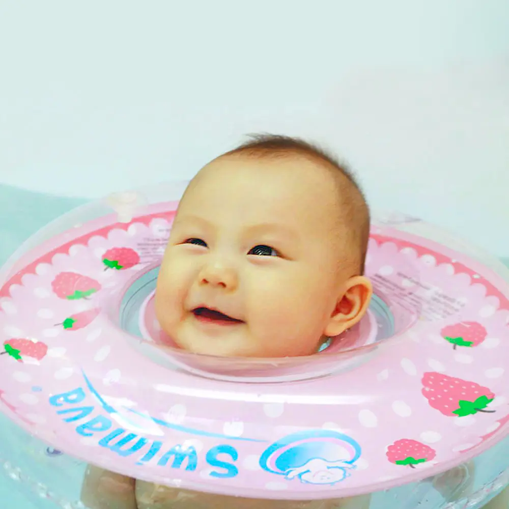 英國Swimava G1紅莓嬰兒游泳脖圈