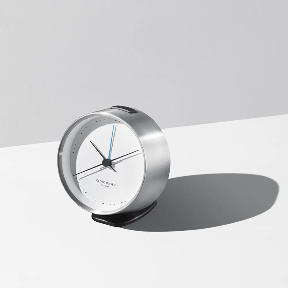 北歐櫥窗/Georg Jensen HK 典藏鬧鐘(銀)
