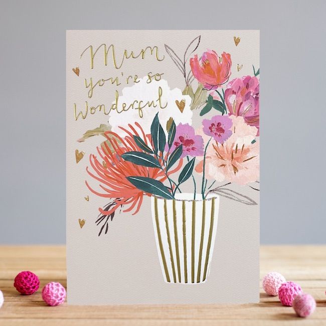 LOUISE TILER母親卡/ Wonderful Mum Flowers/ 美麗的母親節花束