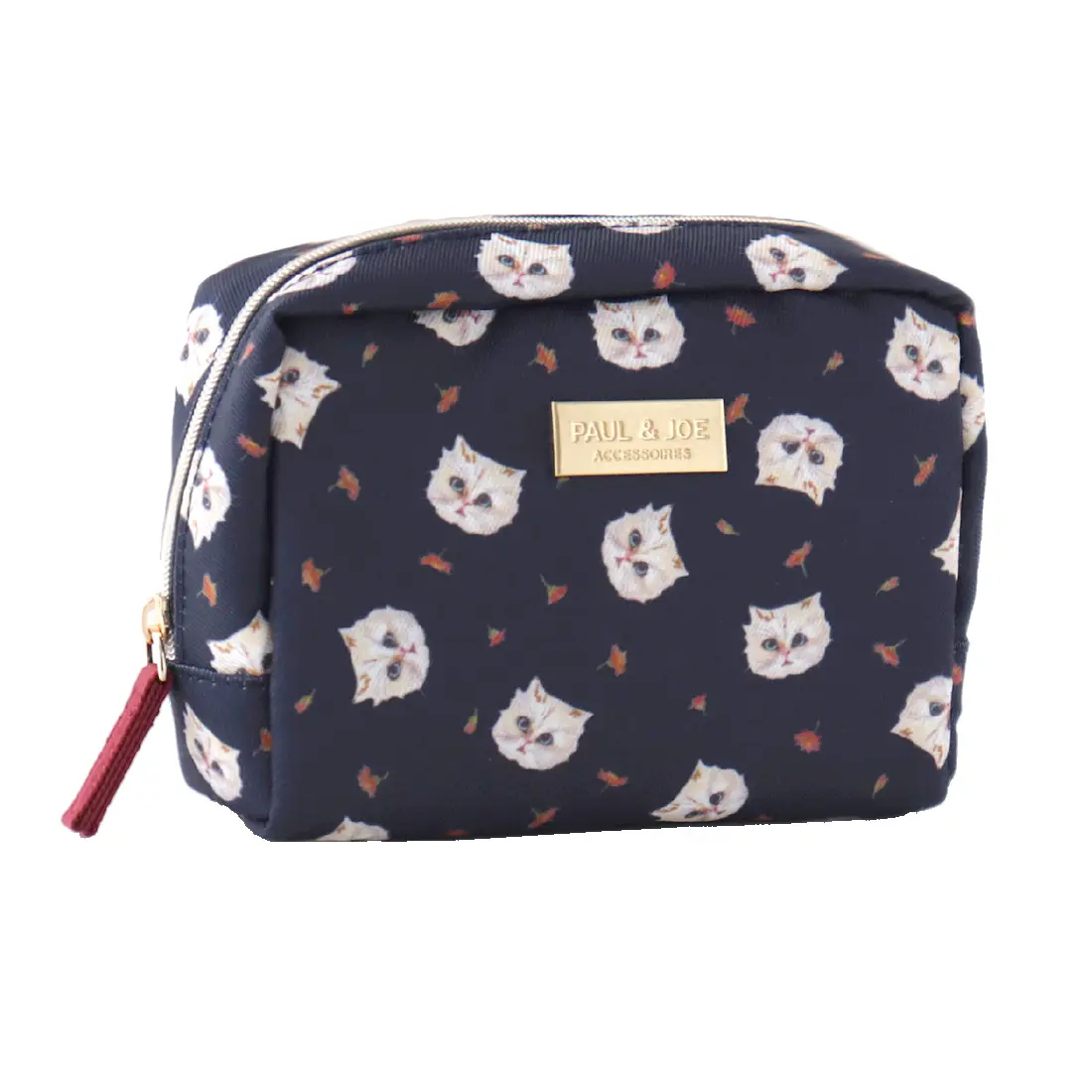 日本 PAUL & JOE 化妝包/ 107501-0002/ Navy