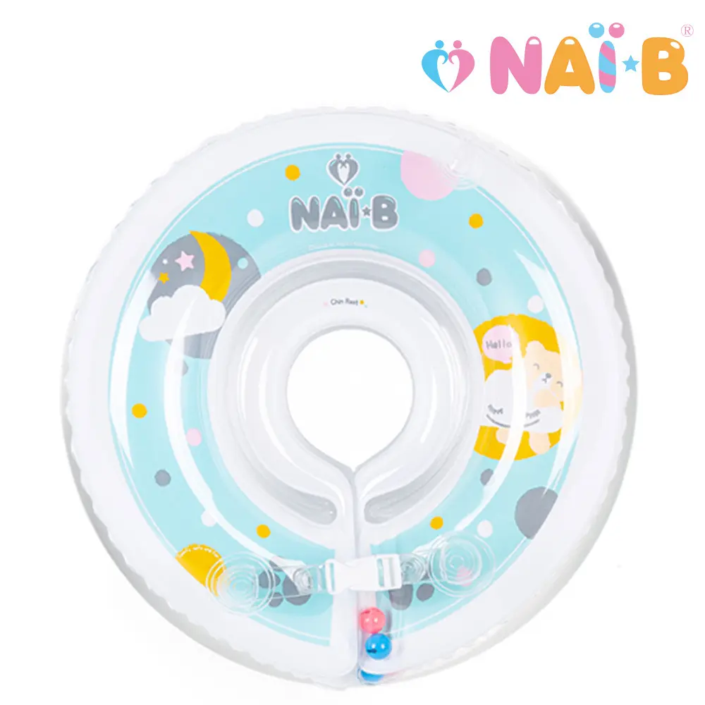 【韓國奈比】新版嬰兒游泳脖圈-淺綠色