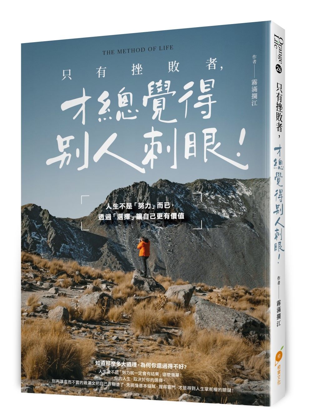 只有挫敗者, 才總覺得別人刺眼! 人生不是努力而已, 透過選擇讓自己更有價值