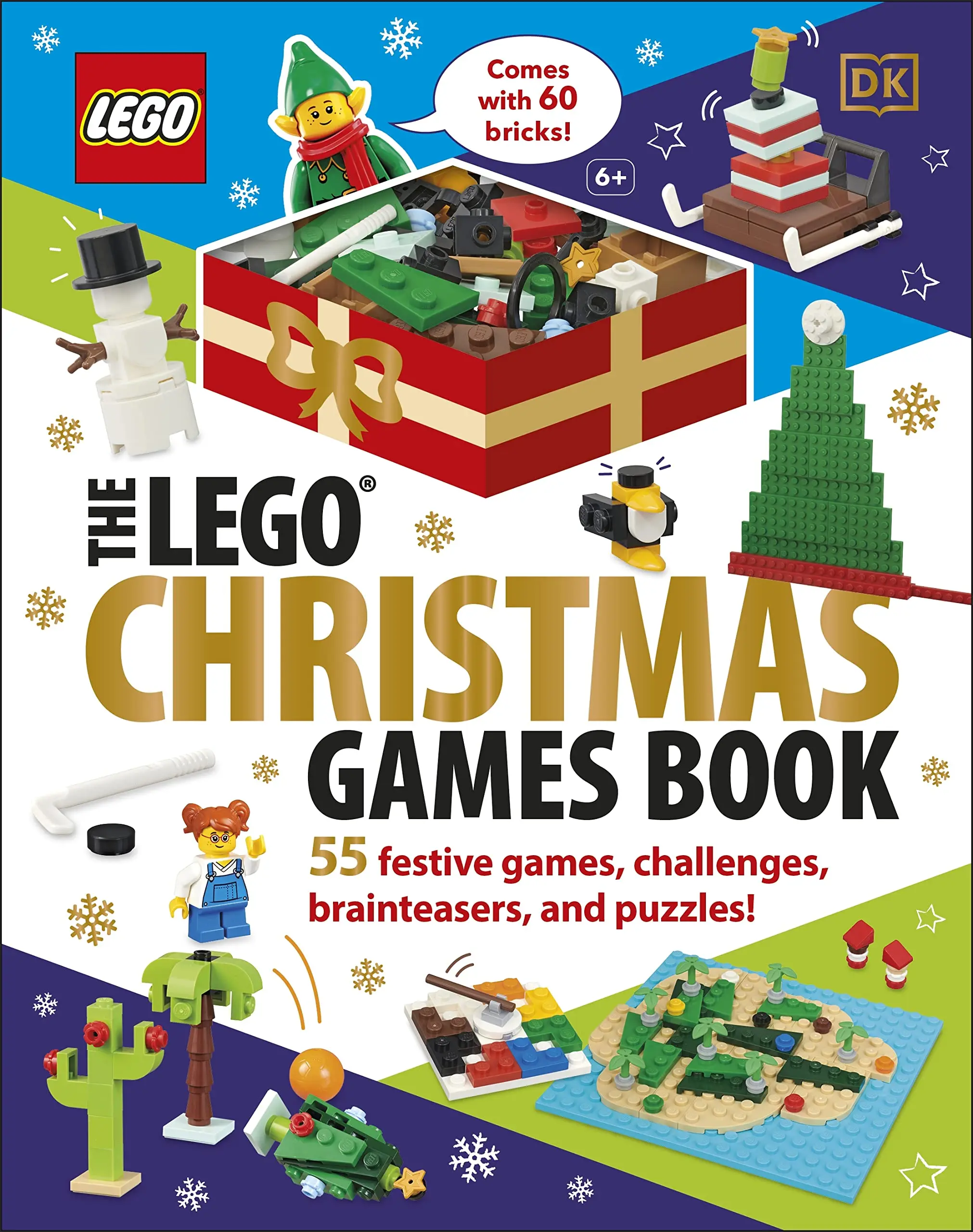 The LEGO Christmas Games Book (+60 Bricks)