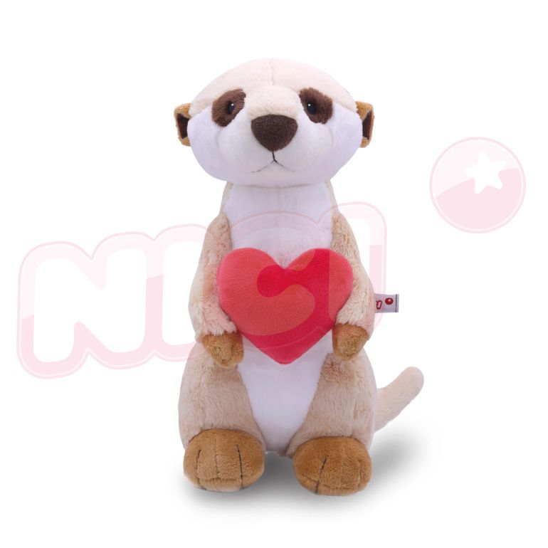 NICI愛心蒙哥站姿玩偶/ 30cm