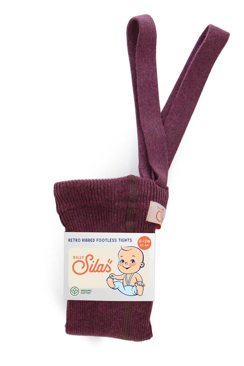 Silly Silas復古羅紋吊帶褲 / Fig Blend / 3-4Y