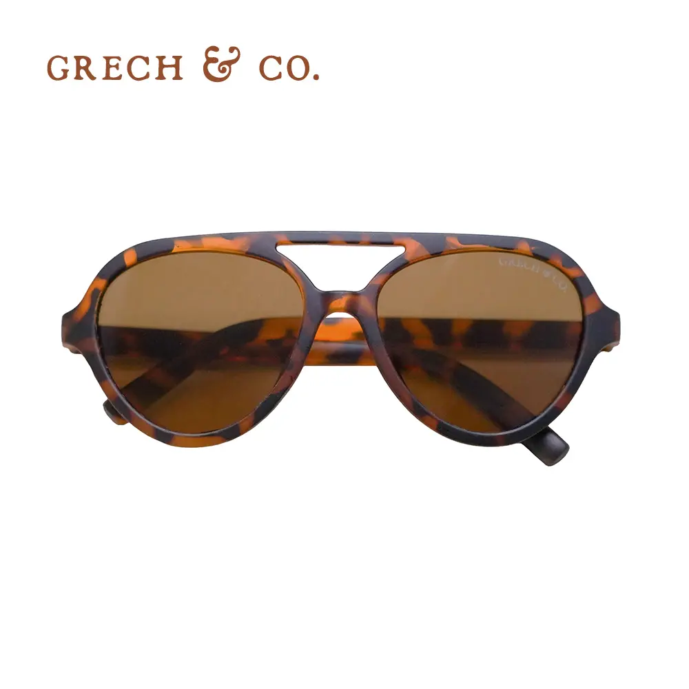 Grech&Co. 飛行員偏光太陽眼鏡/ 嬰兒/ 玳瑁