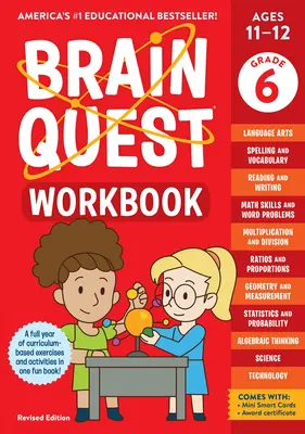 大腦益智系列雙書75折✨Brain Quest Workbook: 6th Grade (Revised Ed.)