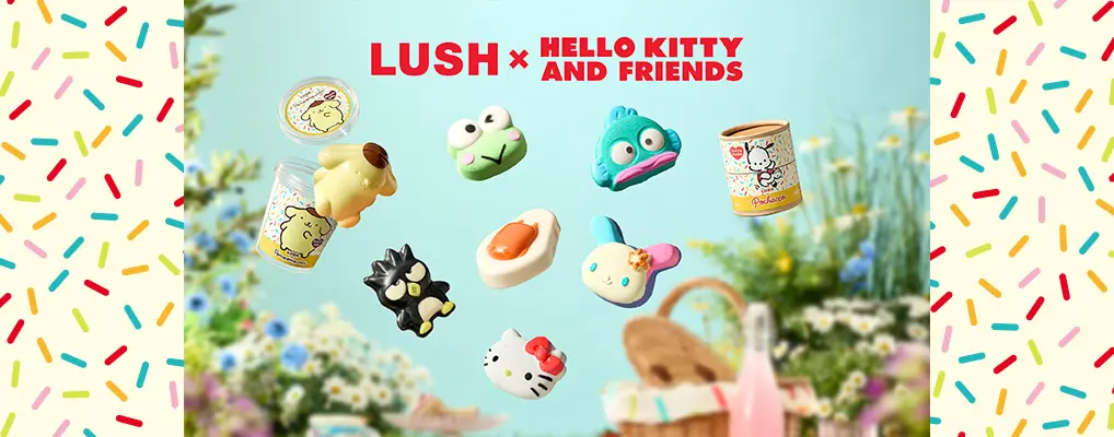 LUSH三麗鷗聯名第二波