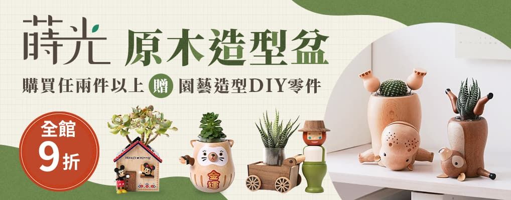 蒔光原木盆器 常態9折